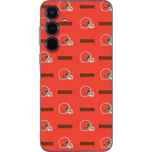 NFL Cleveland Browns Blitz Series Galaxy A35 5G Skin